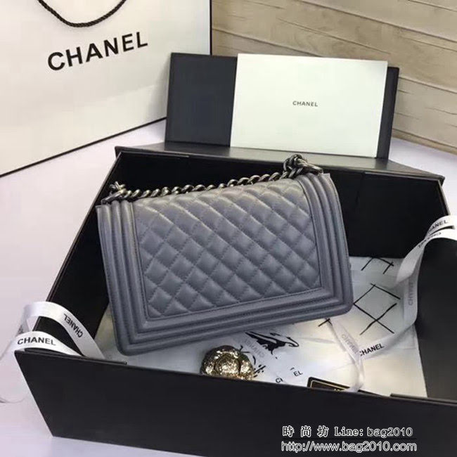香奈兒CHANEL A67086菱格原版羊皮單肩斜挎鏈條包 DSC2073